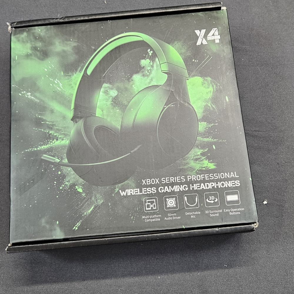 X4 Wireless Gaming HeadphonesX4 Wireless Headphones Open Box XBOX Series,PC